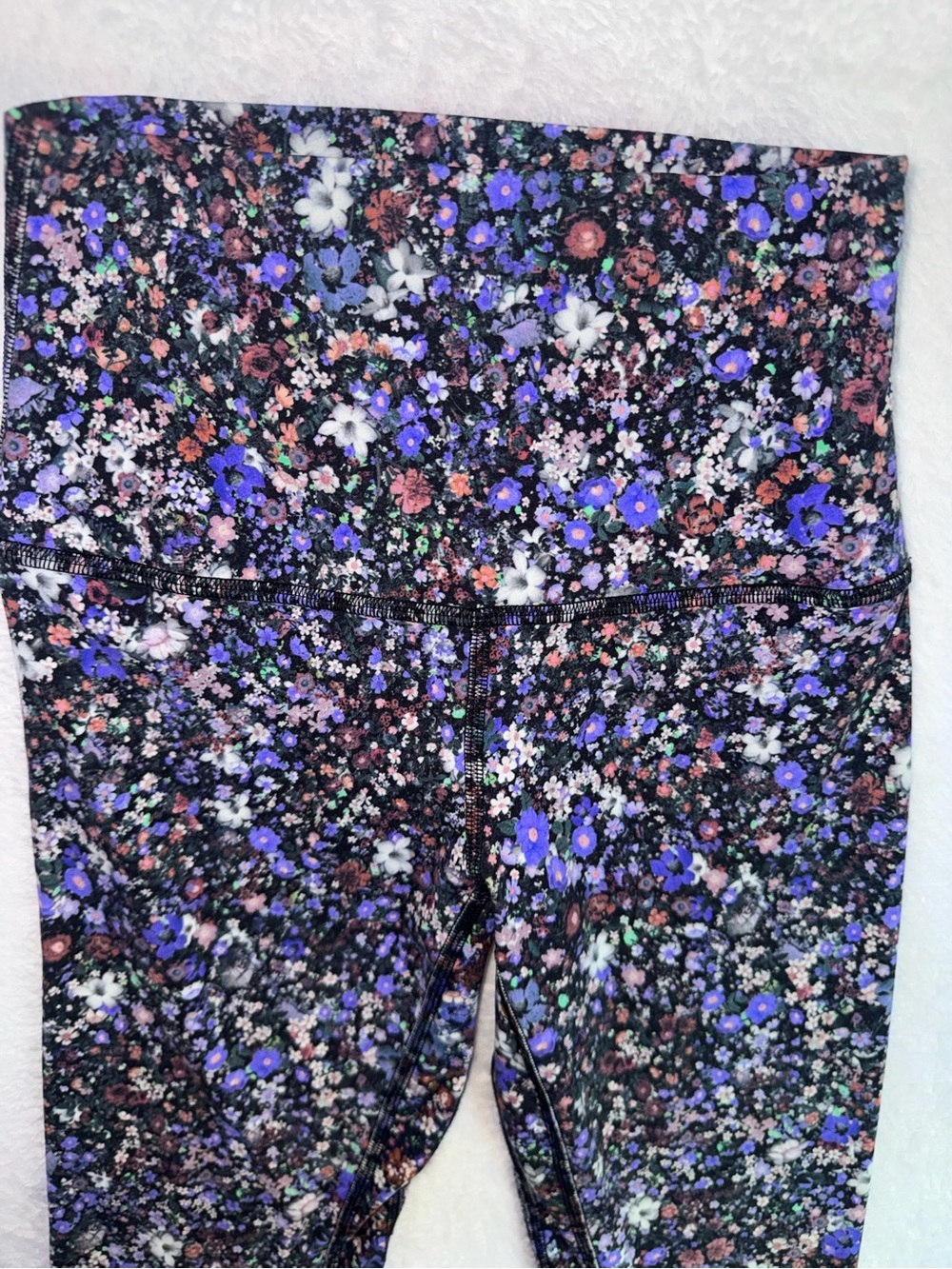 Lululemon Wunder Under HR 7/8 Tight 25 Floral 2 - Picture 3 of 11